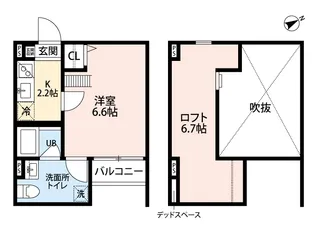 Symphony Okubo【1階】の間取り