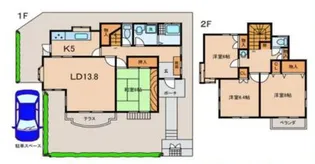 兵庫県神戸市西区竹の台1丁目【一戸建】の間取り