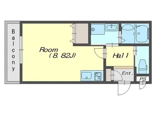 ジーメゾン妙法寺【3階】の間取り
