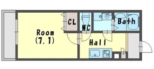 ARPEGGIO東須磨【303号室】の間取り