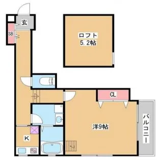 グランメール旭が丘【2階】の間取り