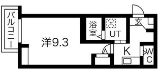エヌエムサンカンテキャトフC棟【3階】の間取り
