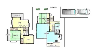 兵庫県神戸市須磨区高倉台1丁目【一戸建】の間取り
