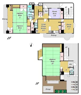 ベルエアー弓ノ木の間取り