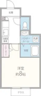 チェリードーレ【1階】の間取り