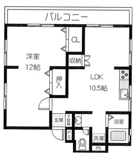 アベニール林崎【2階】の間取り