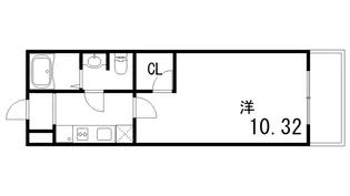 グランシーマ【5階】の間取り