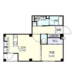 A-CUBE HONMACHI【1階】の間取り