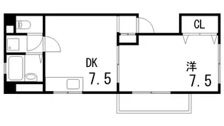 オアシス岡本【2階】の間取り