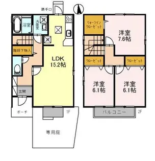 兵庫県神戸市西区水谷2丁目【一戸建】の間取り