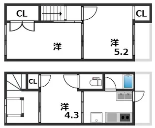 兵庫県神戸市垂水区東垂水2丁目【一戸建】の間取り