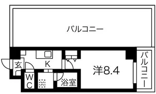 ビエラコート須磨【5階】の間取り