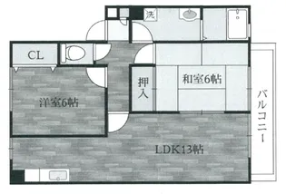 コンフォートBD【3階】の間取り