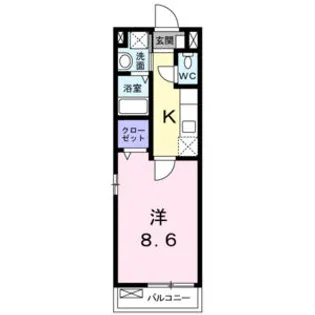 エムワン舞子【2階】の間取り