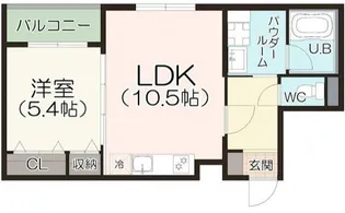 アークメゾン王子公園【3階】の間取り