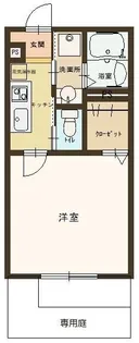 アクイラ伊川谷【1階】の間取り