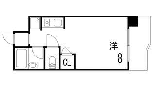 オギタビル【3階】の間取り