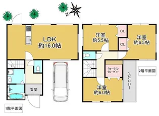 兵庫県神戸市須磨区禅昌寺町1丁目【一戸建】の間取り