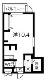 エヌエムサンカンテキャトフB棟【1階】の間取り