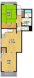 ジョイフル赤羽【3階】の間取り