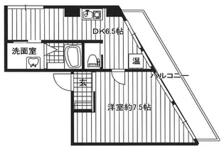陸ビル【4階】の間取り