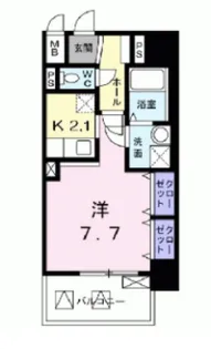 クラシェス北青木【3階】の間取り