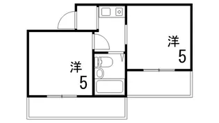 アメニティ東神戸3番館【4階】の間取り