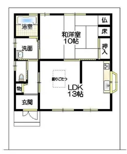 兵庫県明石市新明町【一戸建】の間取り