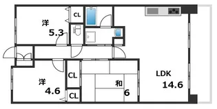 アプリーレ垂水【10階】の間取り