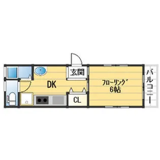 UTレジデンス篠原南町【2階】の間取り