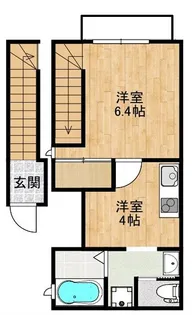 リープラス藤江【2階】の間取り