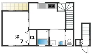 サンウィング妙法寺【2階】の間取り