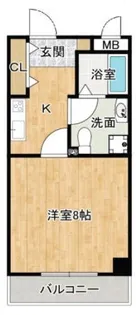 C-ARKkobewest【4階】の間取り