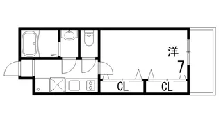 ブリックハウス【3階】の間取り