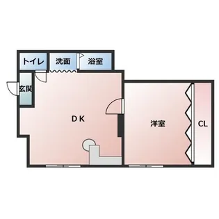 パークサイドスクエア【2階】の間取り