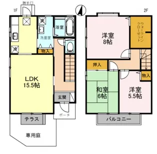 サンクヴィラージュの間取り