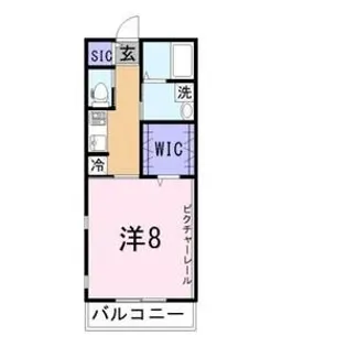 エスポォワール【2階】の間取り