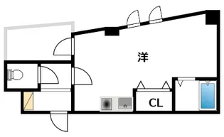 キャッスルアート御影【4階】の間取り