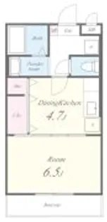 サンオーシャン【2階】の間取り