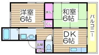 ディアコート【1階】の間取り