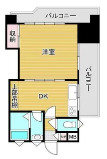 コーポ西明石7【3階】の間取り