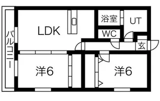 La Vista Hirose【3階】の間取り
