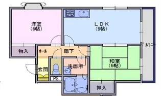 ビューテラス【2階】の間取り