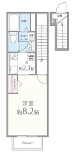 シュエット【2階】の間取り