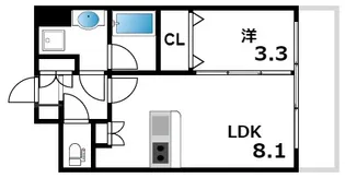アーバネックス神戸六甲【5階】の間取り