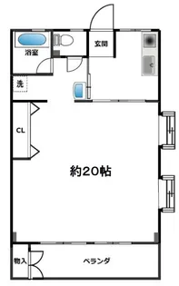 ビバリーヒル【3階】の間取り
