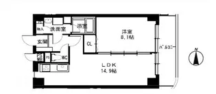 ステラ田中町【7階】の間取り