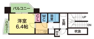 YKハイツ桜町【1004号室】の間取り