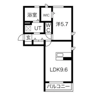 セジュール垂水East【3階】の間取り