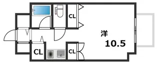 ダイニチコンストラクション【608号室】の間取り